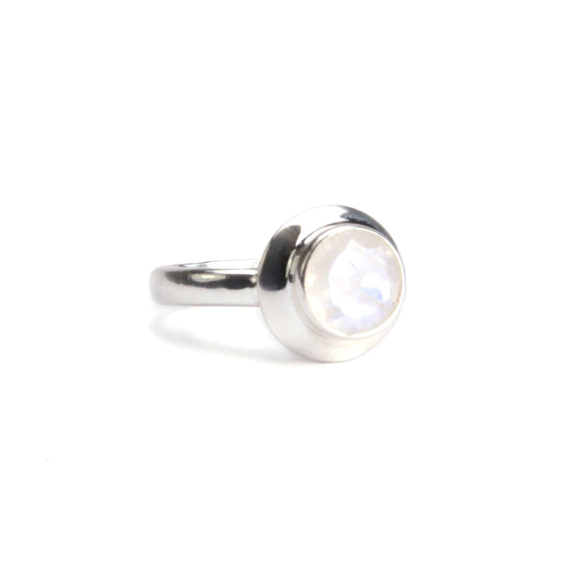 aqasha® Ring Labradorit, Sterlingsilber 925 - Ring - Größe 55