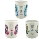 3er Set: Keramik Tassen: Erzengel Michael, Raphael & Chamuel