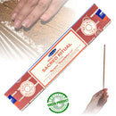 Satya Nag Champa Sacred Ritual, Heiliges Ritual Räucherstäbchen, 12 Sticks, 20cm, Brenndauer 45min