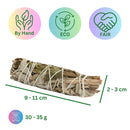 Smudge Stick: Weißer Salbei & Pfefferminze gebündelt 30g