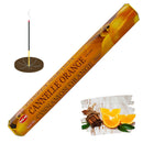 HEM Cinnamon Orange, Zimt Orange Räucherstäbchen, 20 Sticks, 23cm, Brenndauer 40min