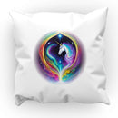 2er SET: Plejaden Kissen - Atlantis Delfin & Einhorn