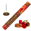 HEM Cinnamon Rose, Zimt Rose Räucherstäbchen, 20 Sticks, 23cm, Brenndauer 40min