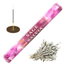 HEM Sage, Salbei Räucherstäbchen, 20 Sticks, 23cm, Brenndauer 40min