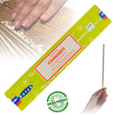 Satya Cannabis Räucherstäbchen, 12 Sticks, 20cm, Brenndauer 45min