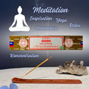 Satya Oodh, Adlerholz Räucherstäbchen, 12 Sticks, 20cm, Brenndauer 45min