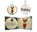 2er Set: Geweihtes Amulett mit Göttin Avalon CD