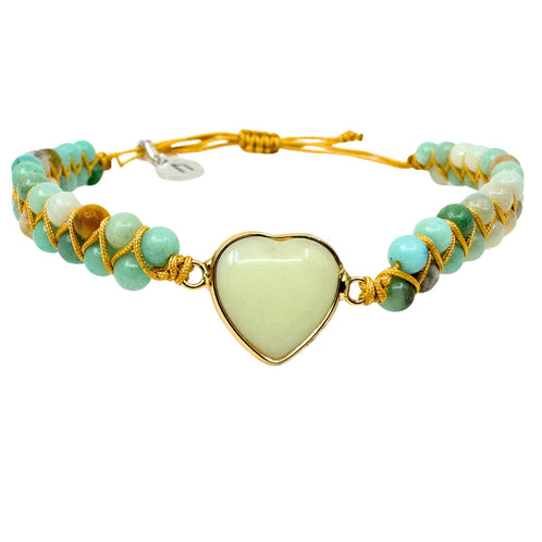 Armband Amazonit Uruz 