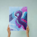 Kraftbild: Famor, der Luftdrache - Kunstdruck