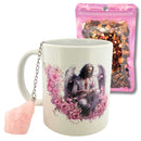 Set: Memento Divina Tee + Erzengel Chamuel Tasse für die Liebe (inkl. Rosenquarz Teesieb)