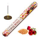 HEM Copal Rose Räucherstäbchen, 20 Sticks, 23cm, Brenndauer 40min