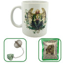 Set: Memento Vitae Tee + Erzengel Raphael Tasse der spirituellen Heilung (inkl. Aventurin Teesieb)