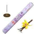 HEM Vanilla, Vanille Räucherstäbchen, 20 Sticks, 23cm, Brenndauer 45min