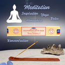 Satya Californian White Sage, Weißer Salbei Räucherstäbchen, 12 Sticks, 22cm, Brenndauer 45min