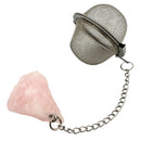 Teesieb - Erzengel Chamuel Teesieb mit Rosenquarz