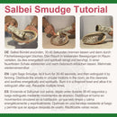 Hausreinigung: Räucher-Starter-Set - Weißer Salbei mit Räuchermuschel