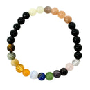 Armband - Sternenzyklen-Schutzarmband mit 14 verschiedenen Edelsteinen