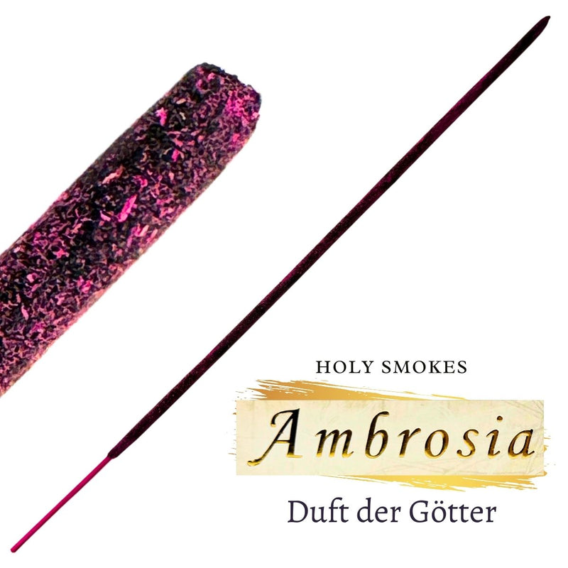 Berk Holy Smokes Ambrosia Räucherstäbchen, 10 Sticks, 22cm, Brenndauer 45min
