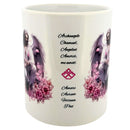 Keramik Tasse: Erzengel Chamuel, Liebe, Seelenpartner & Selbstliebe