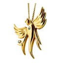 Engel Amulett Anhänger für Halskette, Seelen Engel