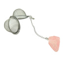 Teesieb - Erzengel Chamuel Teesieb mit Rosenquarz