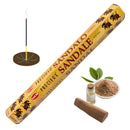 HEM Precious Sandal, Sandelholz Räucherstäbchen, 20 Sticks, 23cm, Brenndauer 45min