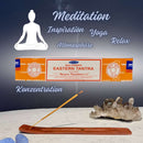 Satya Nag Champa Eastern Tantra Räucherstäbchen, 12 Sticks, 20cm, Brenndauer 45min