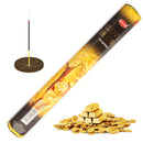 HEM Gold Rain, Goldregen Räucherstäbchen, 20 Sticks, 23cm, Brenndauer 45min