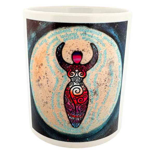 Keramik Tasse: Göttin Avalon