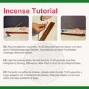 HEM Cleaning Powers, Reinigende Kräfte Räucherstäbchen, 20 Sticks, 23cm, Brenndauer 40min