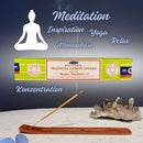 Satya Nag Champa Tropical Lemon Grass, Zitronengras Räucherstäbchen, 12 Sticks, 20cm, Brenndauer 45min
