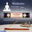 Satya Palo Santo, Heiliges Holz Räucherstäbchen, 12 Sticks, 20cm, Brenndauer 45min