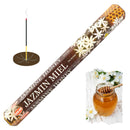 HEM Jasmine Honey, Jasmin Honig Räucherstäbchen, 20 Sticks, 23cm, Brenndauer 45min