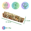 Smudge Stick: Weißer Salbei & Rosmarin gebündelt 30g
