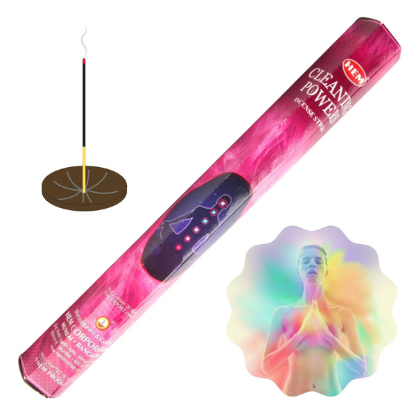 Incense sticks HEM Cleaning Powers 20 sticks, 23cm, burning time 40min