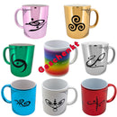 7er Set: Keramik Energietassen