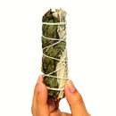 Smudge Stick: Weißer Salbei & Pfefferminze gebündelt 30g