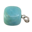 Amazonit Trommelstein Anhänger, 1 cm