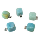 Amazonit Trommelstein Anhänger, 1 cm