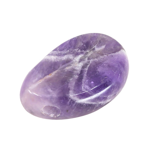 Amethyst Anhänger mit Bohrung (3 cm)