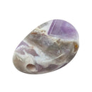 Amethyst Anhänger mit Bohrung (3 cm)