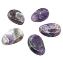 Amethyst Anhänger mit Bohrung (3 cm)