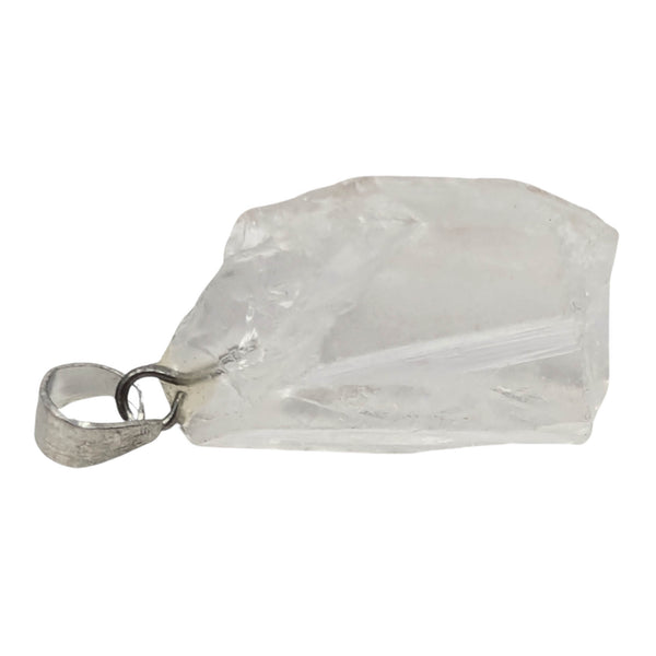 Bergkristall Rohstein Anhänger (2cm)