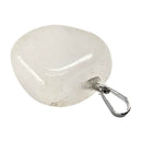 Bergkristall Trommelstein Anhänger (1cm)