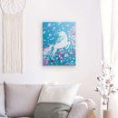 Einhorn im BlütenTanz - Kunstdruck von Sonja Ariel von Staden