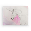 Einhornbild: Einhorn Morandor, der Friedliche - Kunstdruck