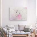 Einhornbild: Einhorn Morandor, der Friedliche - Kunstdruck