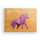 Einhornbild: Einhorn Henthromar, der SommerWind - Kunstdruck