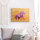 Einhornbild: Einhorn Henthromar, der SommerWind - Kunstdruck