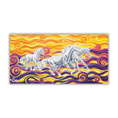 Einhornbild: Einhörner der lebendigen Fantasie